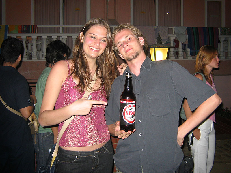 Andressa, SKOL and me - Turkey'2004