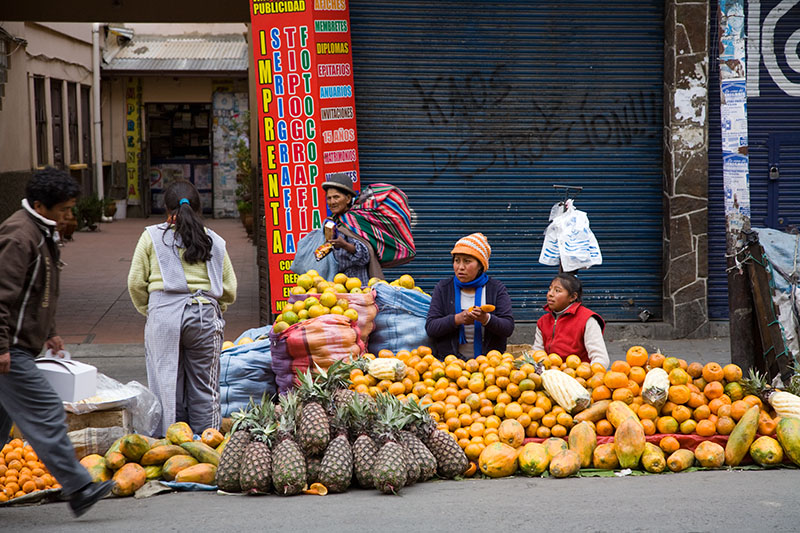 la paz streets