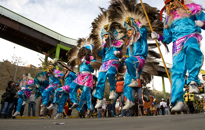 la paz fiesta street party