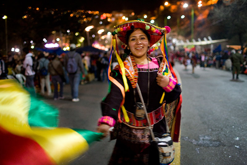 la paz fiesta street party