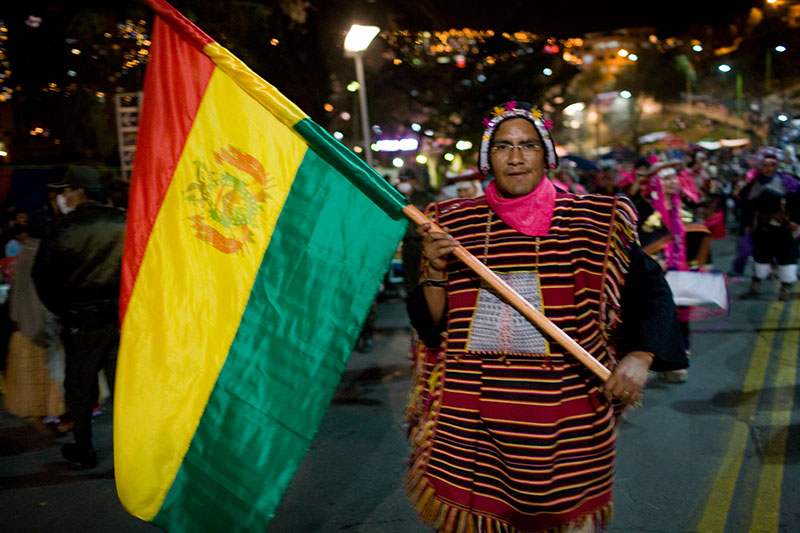 la paz fiesta street party