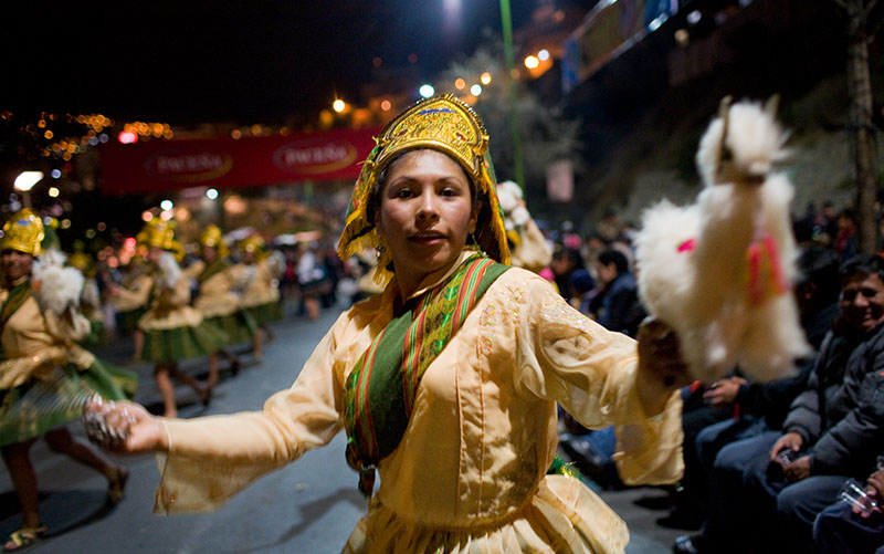 la paz fiesta street party