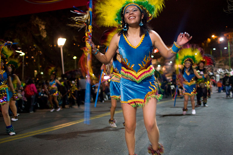 la paz fiesta street party