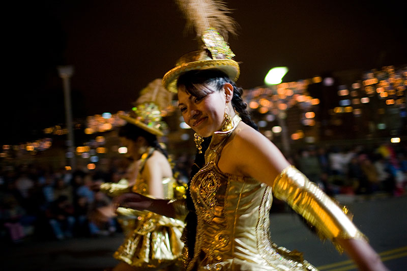 la paz fiesta street party