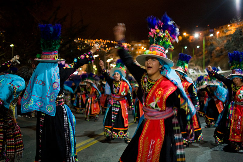 la paz fiesta street party