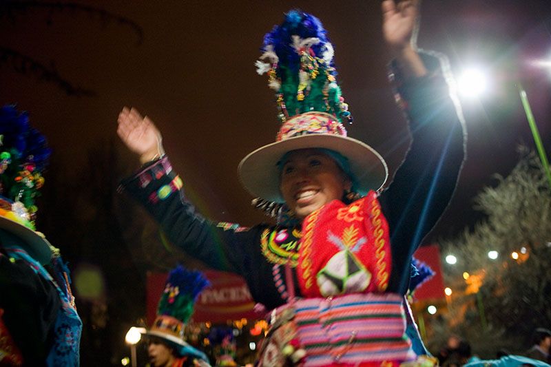 la paz fiesta street party