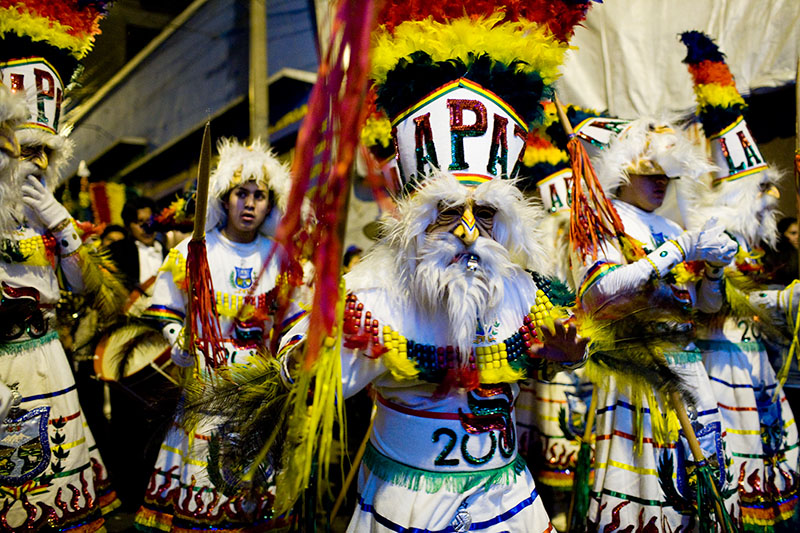 la paz fiesta street party