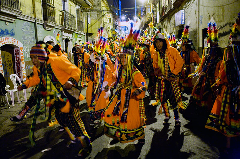 la paz fiesta street party