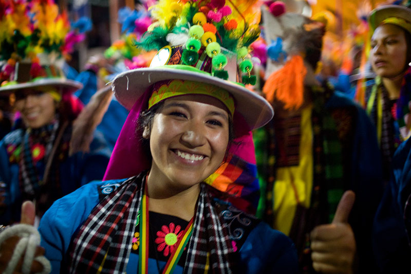 la paz fiesta street party