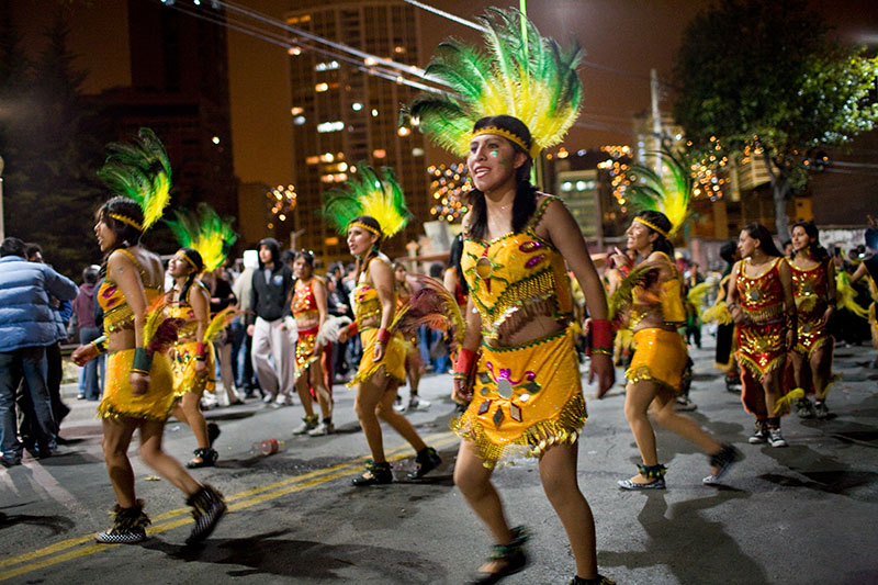 la paz fiesta street party