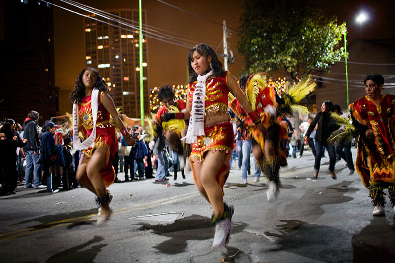 la paz fiesta street party