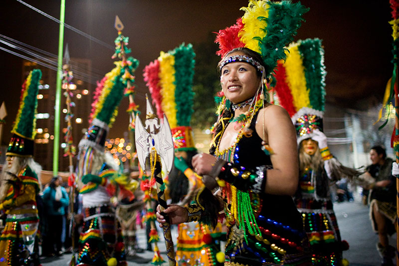 la paz fiesta street party