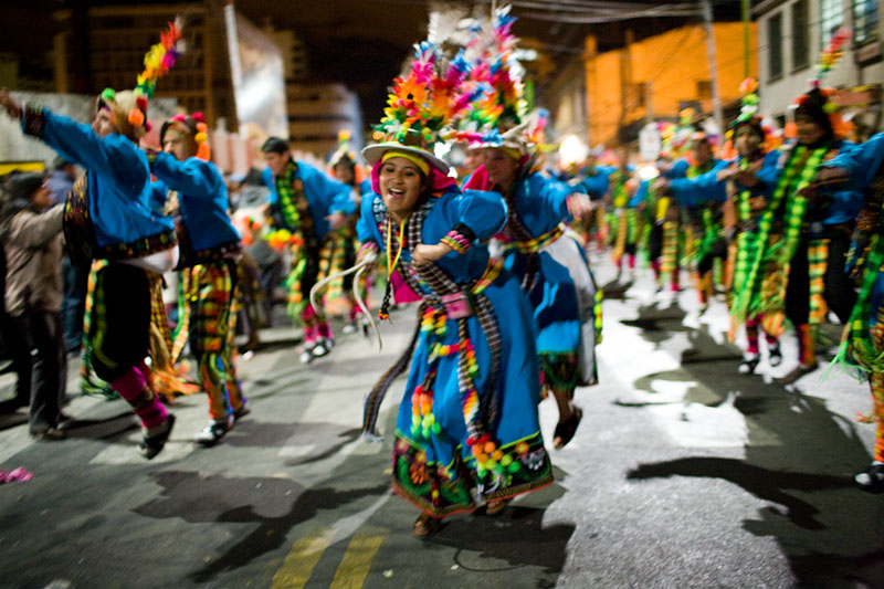 la paz fiesta street party