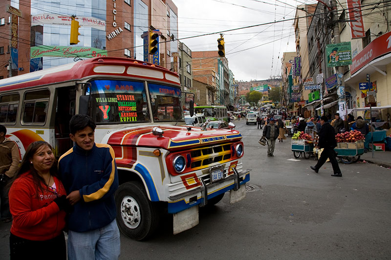 la paz streets