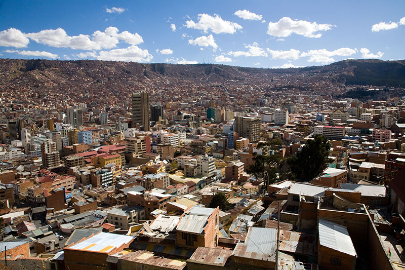 la paz panorama views