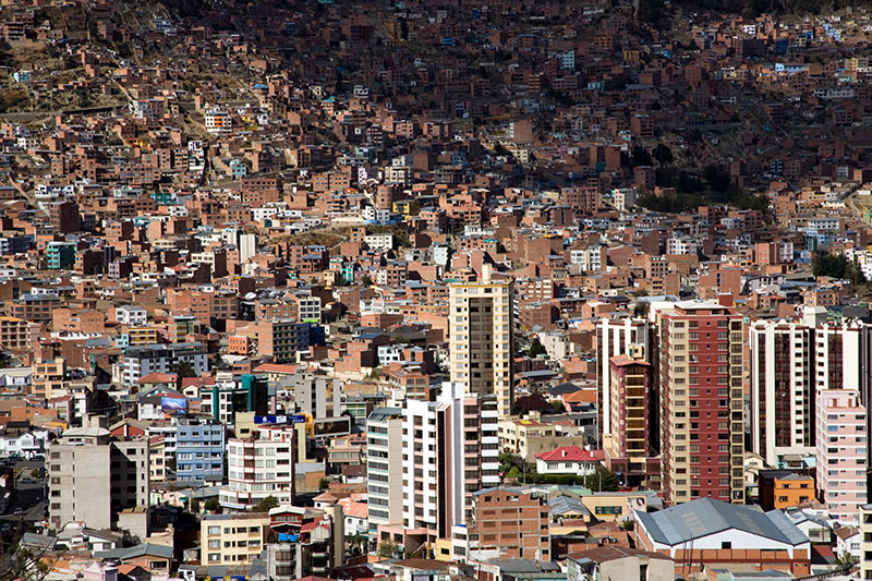 la paz panorama views