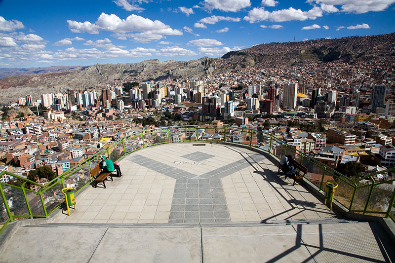 la paz panorama views