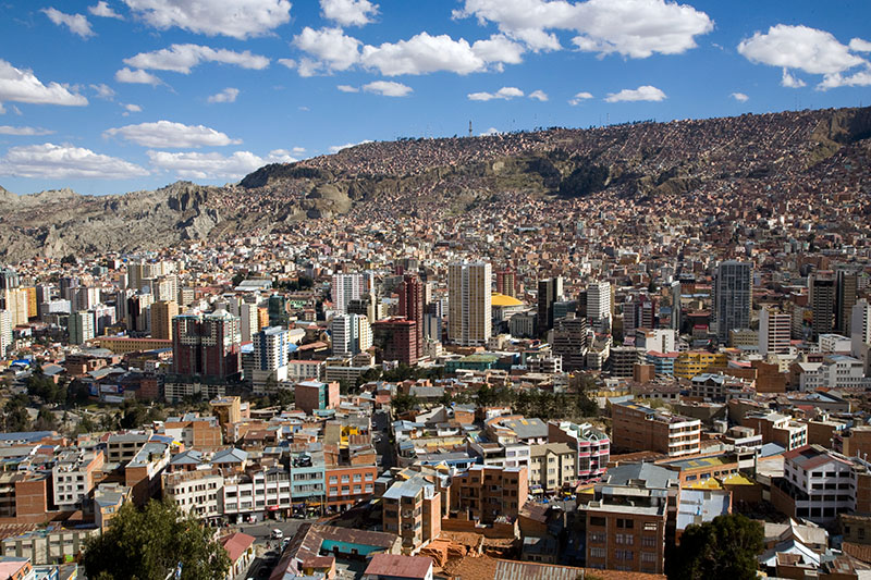 la paz panorama views