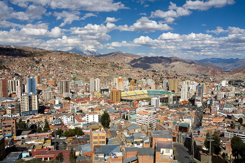 la paz panorama views