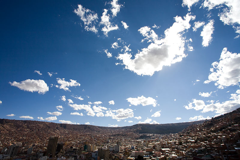 la paz panorama views