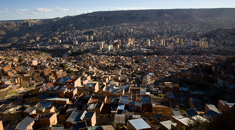 la paz panorama views