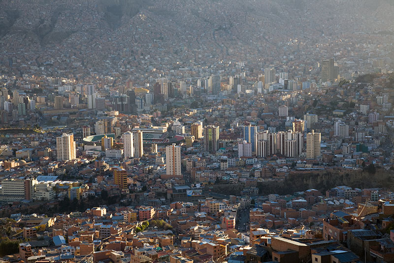 la paz panorama views