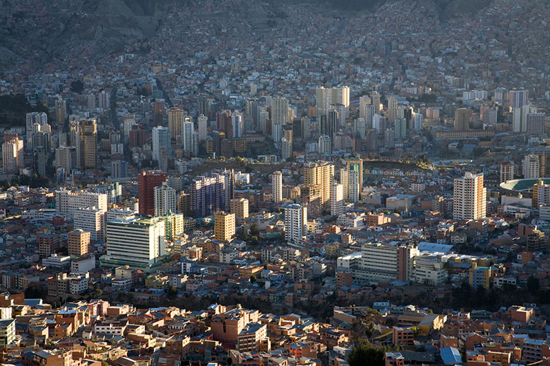 la paz panorama views