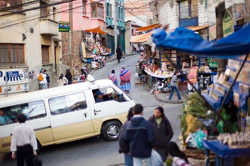 la paz streets