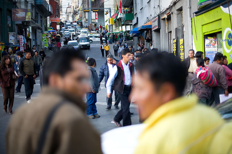 la paz streets