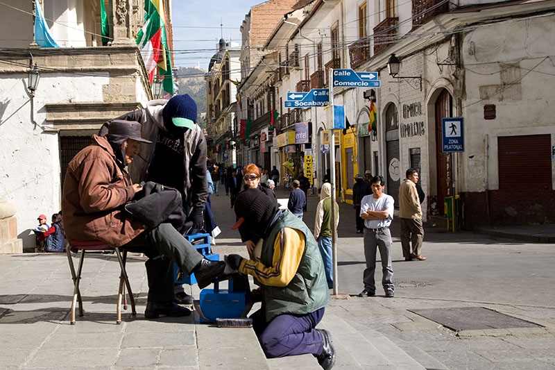 la paz streets