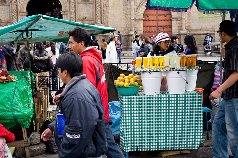 la paz streets