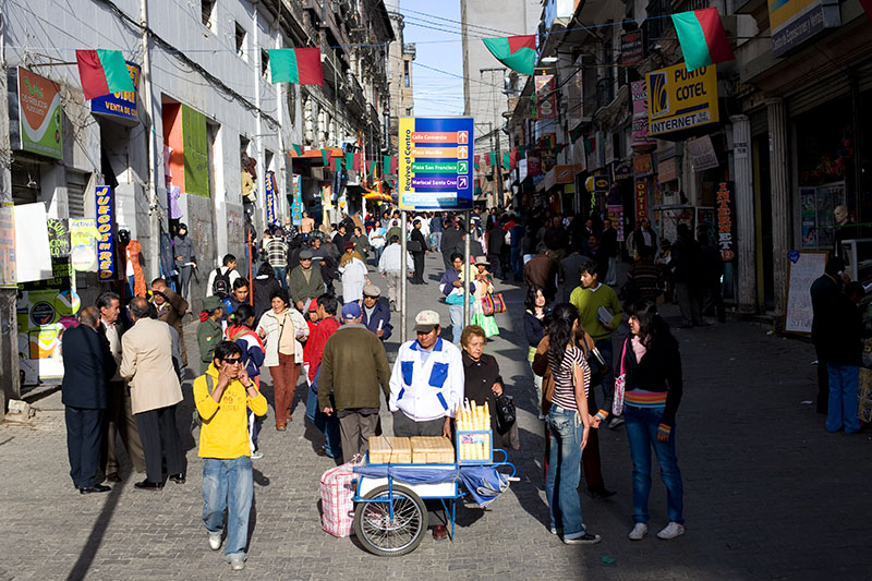 la paz streets