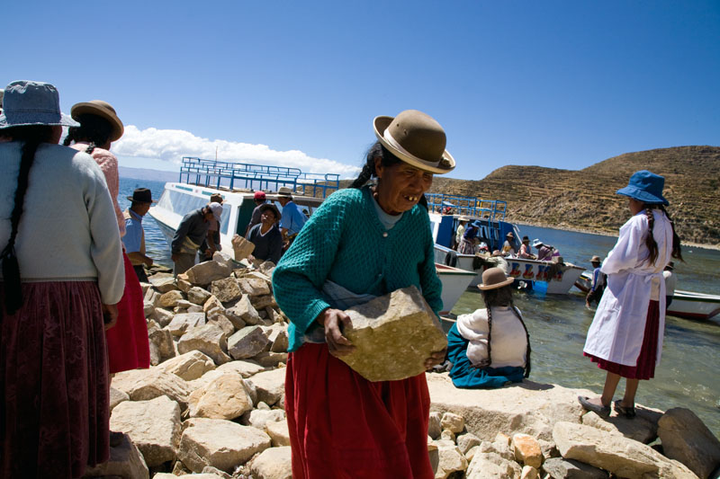 isla del sol, titikaka, bolivia