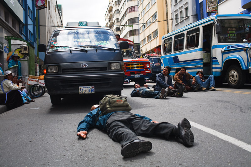 mineros, protesta, miners, protest, la paz, bolivia, cerro negro