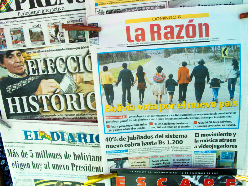 elections, bolivia, headlines